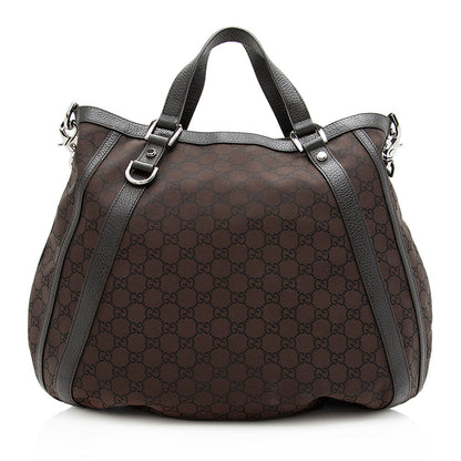 Gucci GG Canvas Abbey Convertible Tote (SHF-20157)