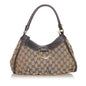 Gucci GG Canvas Abbey D-Ring Shoulder Bag (SHG-23632)