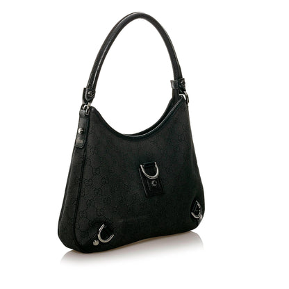 Gucci GG Canvas Abbey D-Ring Shoulder Bag (SHG-29008)