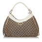 Gucci GG Canvas Abbey D-Ring Shoulder Bag (SHG-30184)