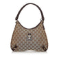 Gucci GG Canvas Abbey D-Ring Shoulder Bag (SHG-30808)