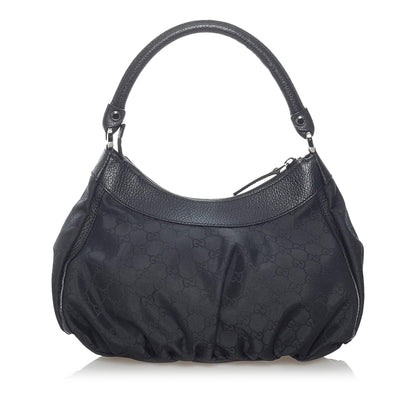 Gucci GG Canvas Abbey D-Ring Shoulder Bag (SHG-31187)