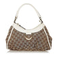 Gucci GG Canvas Abbey D-Ring Shoulder Bag (SHG-33347)