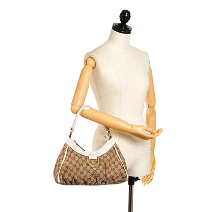 Gucci GG Canvas Abbey D-Ring Shoulder Bag (SHG-33525)