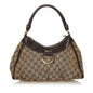 Gucci GG Canvas Abbey D-Ring Shoulder Bag (SHG-34625)