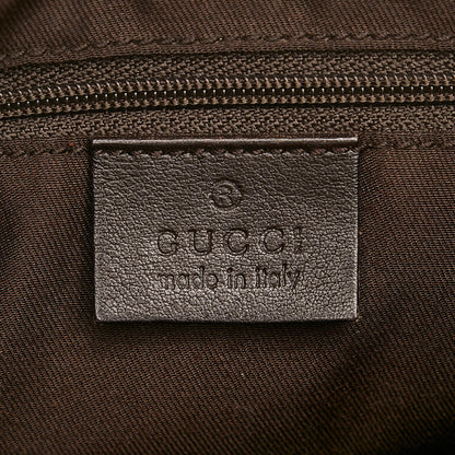 Gucci GG Canvas Abbey D-Ring Shoulder Bag (SHG-34625)