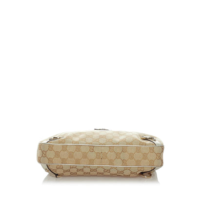 Gucci GG Canvas Abbey D-Ring Shoulder Bag (SHG-34762)