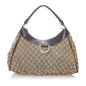 Gucci GG Canvas Abbey D-Ring Shoulder Bag (SHG-34771)