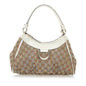 Gucci GG Canvas Abbey D-Ring Shoulder Bag (SHG-36150)