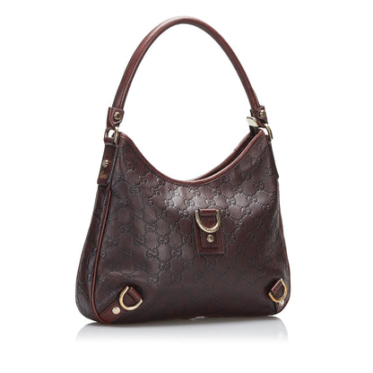 Gucci GG Canvas Abbey D-Ring Shoulder Bag (SHG-vDO3ah)