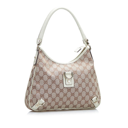 Gucci GG Canvas Abbey D-Ring Shoulder Bag (SHG-TV2HAe)
