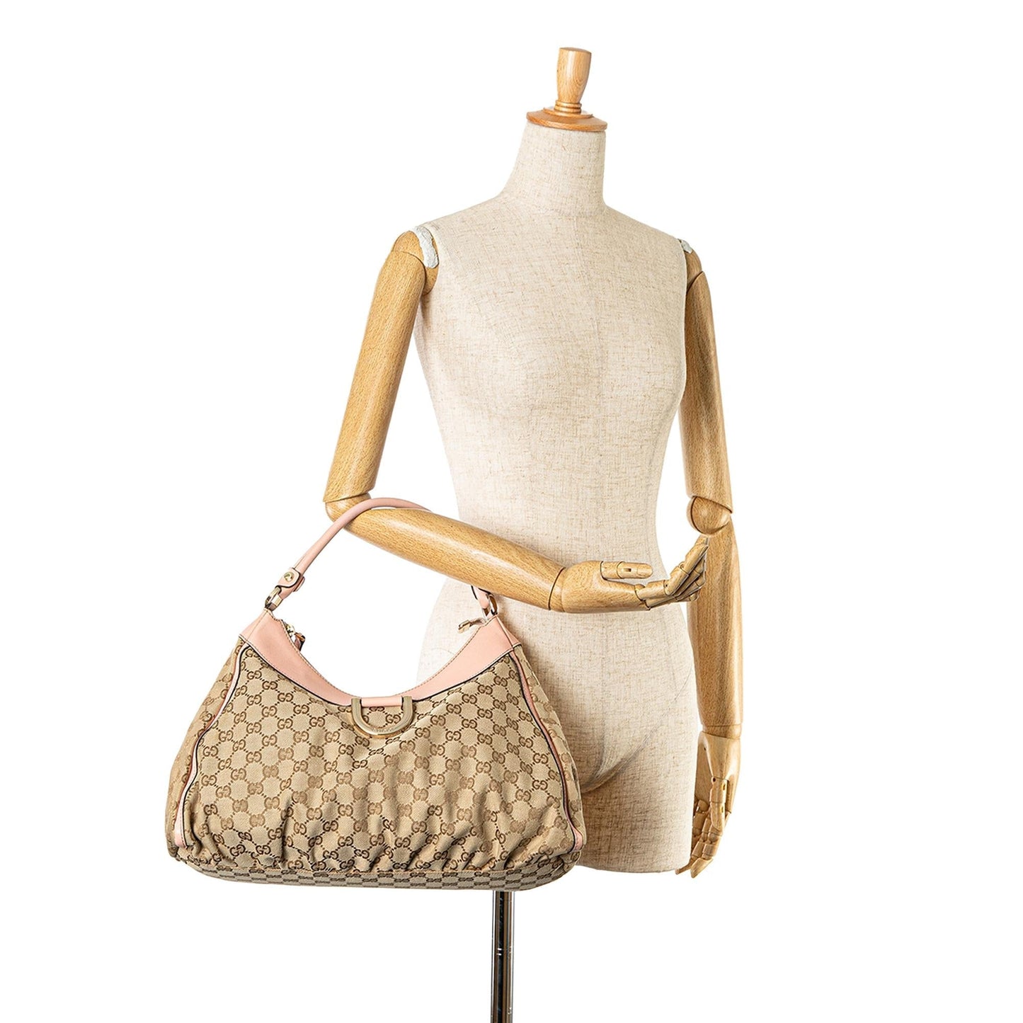 Gucci GG Canvas Abbey D-Ring Shoulder Bag (SHG-akIWOD)