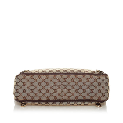 Gucci GG Canvas Abbey D-Ring Tote Bag (SHG-32696)