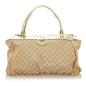 Gucci GG Canvas Abbey-D Ring Tote Bag (SHG-32914)
