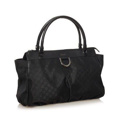 Gucci GG Canvas Abbey D-Ring Tote Bag (SHG-35028)