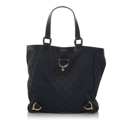 Gucci GG Canvas Abbey D-Ring Tote Bag (SHG-36166)