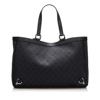 Gucci GG Canvas Abbey D-Ring Tote Bag (SHG-L70aPG)