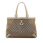 Gucci GG Canvas Abbey D-Ring Tote Bag (SHG-PEYwiu)