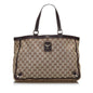 Gucci GG Canvas Abbey D-Ring Tote (SHG-mTyyiF)