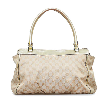 Gucci GG Canvas Abbey D-Ring Tote (SHG-6xvIP4)