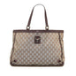 Gucci GG Canvas Abbey D-Ring Tote (SHG-pl2U9i)
