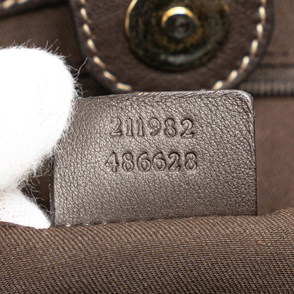 Gucci GG Canvas Abbey D Ring Tote