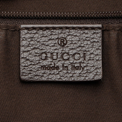 Gucci GG Canvas Abbey Medium Shoulder Bag (SHF-FVPq0K)