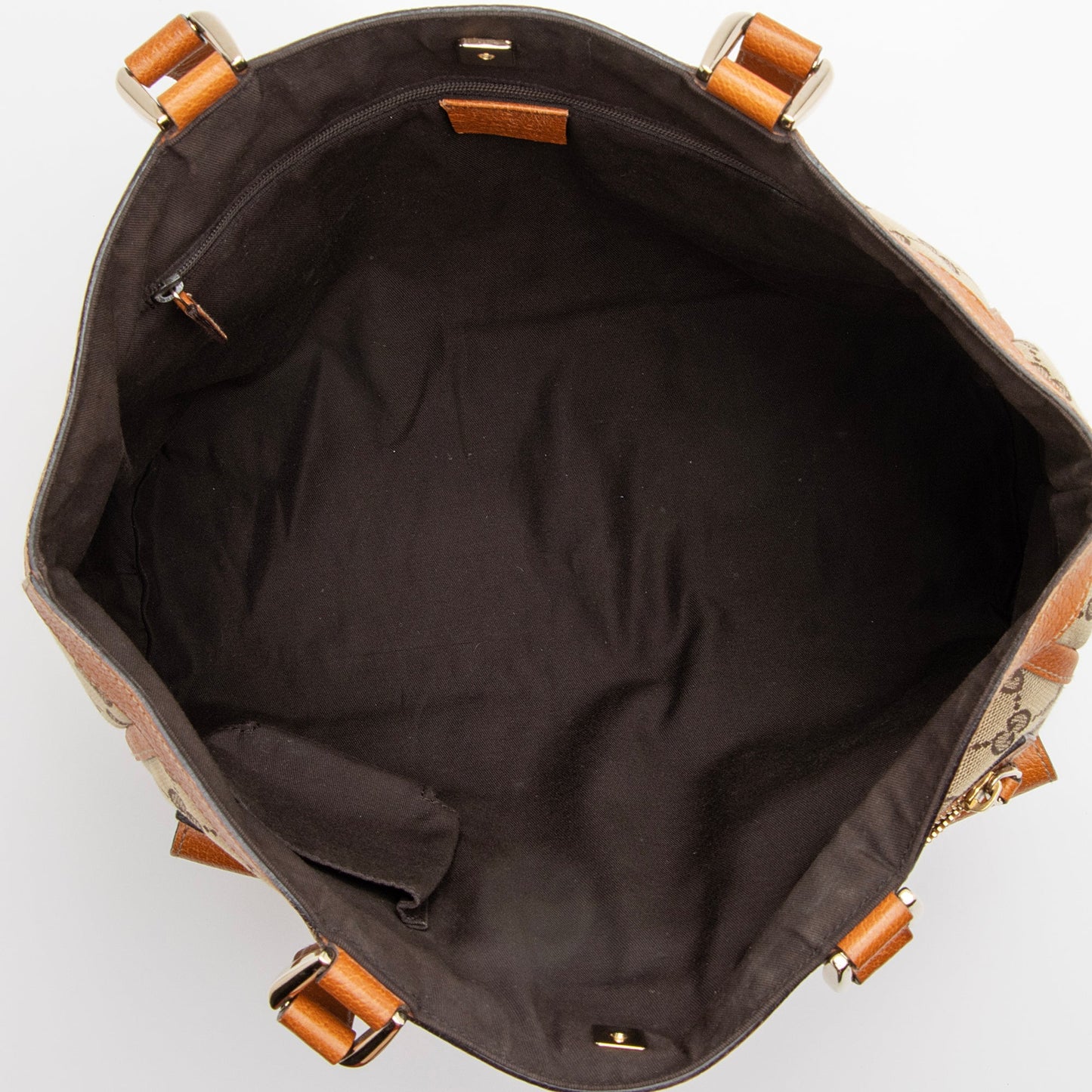 Gucci GG Canvas Abbey Pocket Tote (SHF-22728)
