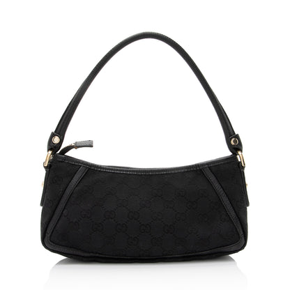 Gucci GG Canvas Abbey Small Shoulder Bag (SHF-hPcUHX)