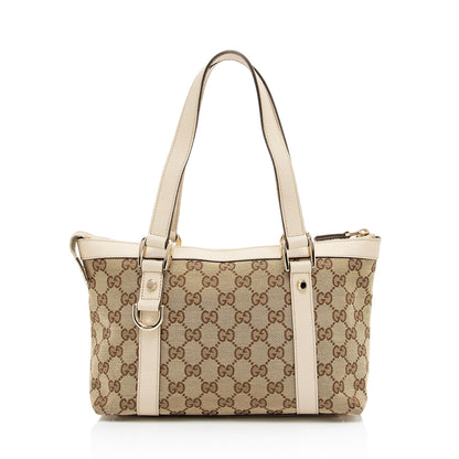 Gucci GG Canvas Abbey Small Tote (SHF-igNoy2)