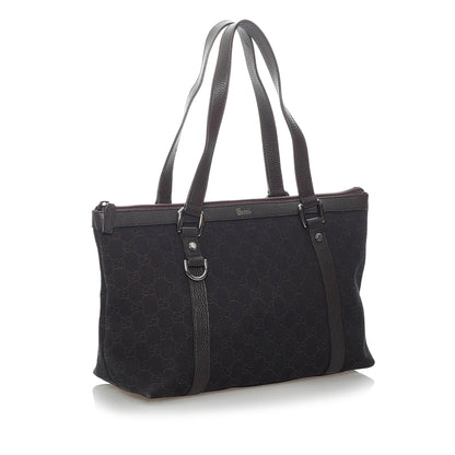 Gucci GG Canvas Abbey Tote Bag (SHG-29787)