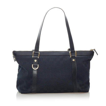 Gucci GG Canvas Abbey Tote Bag (SHG-32743)