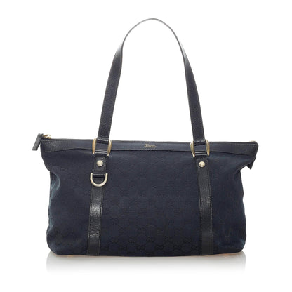 Gucci GG Canvas Abbey Tote Bag (SHG-32743)