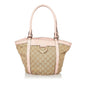 Gucci GG Canvas Abbey Tote Bag (SHG-noPqrr)