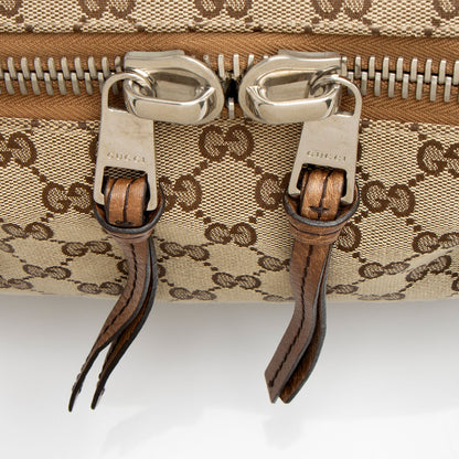 Gucci GG Canvas Bamboo Bar Medium Tote