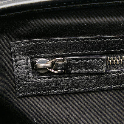 Gucci GG Canvas Bamboo Bullet Shoulder Bag (SHG-CXnDa1)