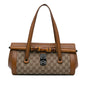 Gucci GG Canvas Bamboo Bullet Shoulder Bag (SHG-aCTqSs)