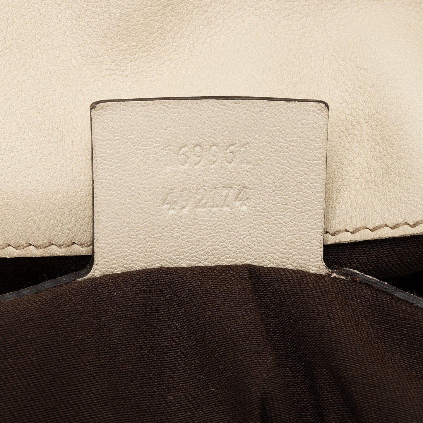 Gucci GG Canvas Bamboo Peggy Shoulder Bag (SHF-Ygbm96)
