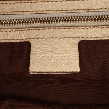 Gucci GG Canvas Bamboo Tote Bag (SHG-J7IVAF)