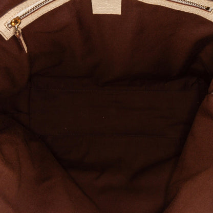 Gucci GG Canvas Bamboo Tote Bag (SHG-J7IVAF)