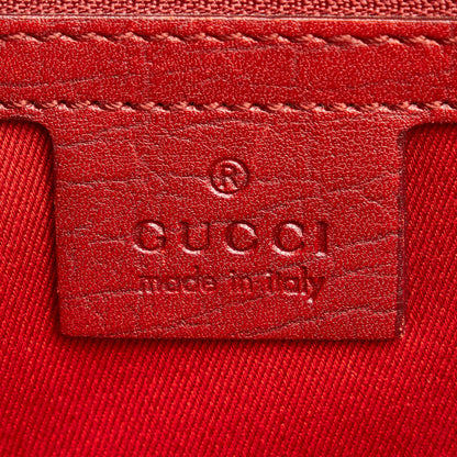 Gucci GG Canvas Bamboo Tote (SHG-31064)