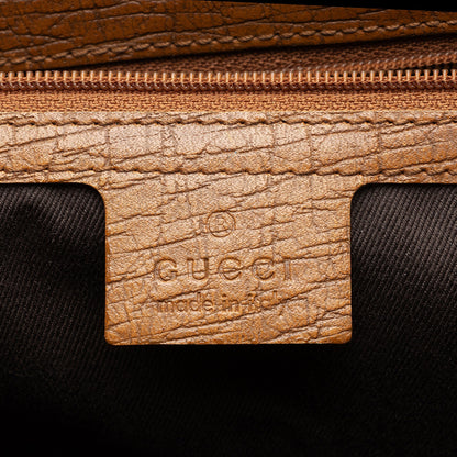 Gucci GG Canvas Bamboo Tote (SHF-a2g5Be)