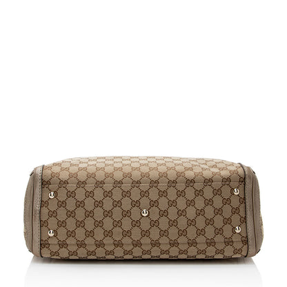 Gucci GG Canvas Bella Medium Tote (SHF-21898)