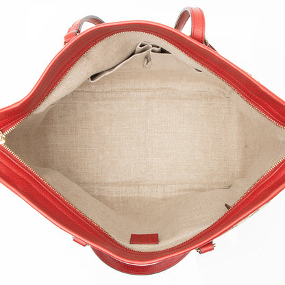Gucci GG Canvas Bree Medium Tote (SHF-23262)