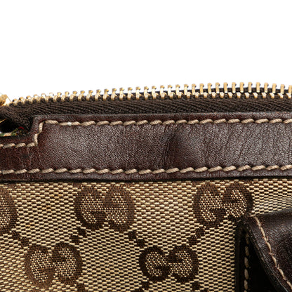 Gucci GG Canvas Britt Tote Bag (SHG-Iug8NH)
