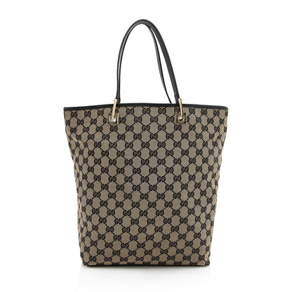 Gucci GG Canvas Bucket Medium Tote (SHF-22729)