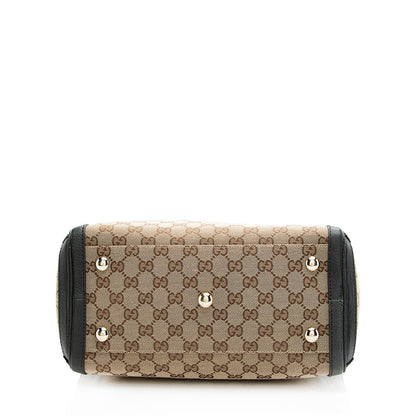Gucci GG Canvas Charm Medium Tote (SHF-19899)