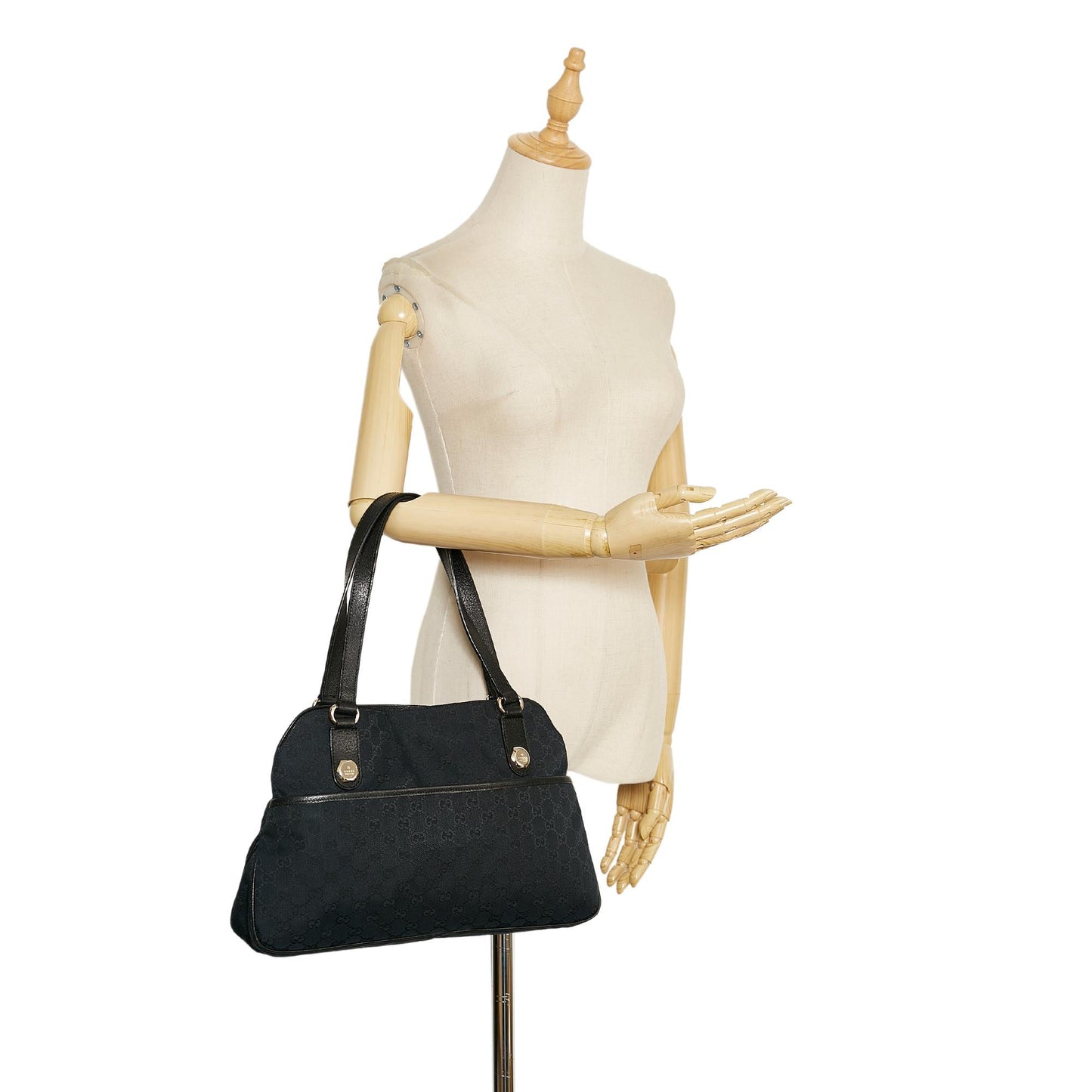 Gucci GG Canvas Charmy Shoulder Bag (SHG-36821)