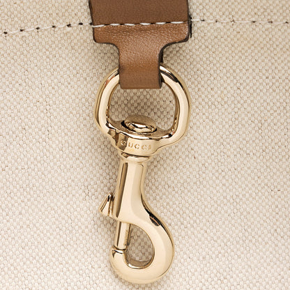 Gucci GG Canvas Craft Small Tote (SHF-21294)