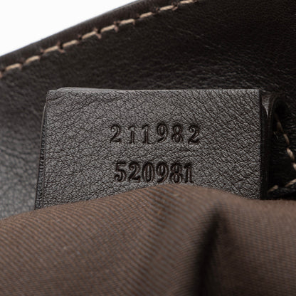 Gucci GG Canvas D Ring Medium Tote (SHF-22442)